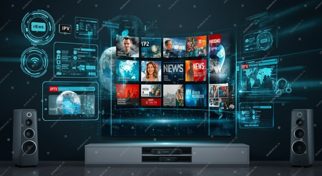 Ultra4K Live digital entertainment interface displayed on a modern smart TV setup