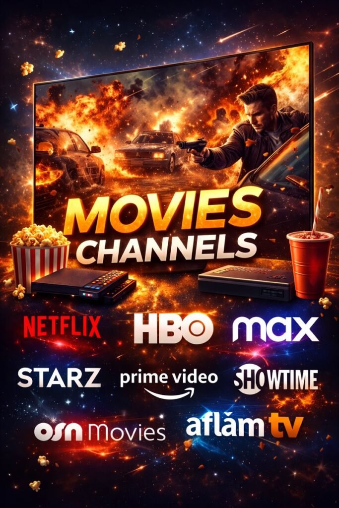 Movie entertainment content section on Ultra4KLive platform