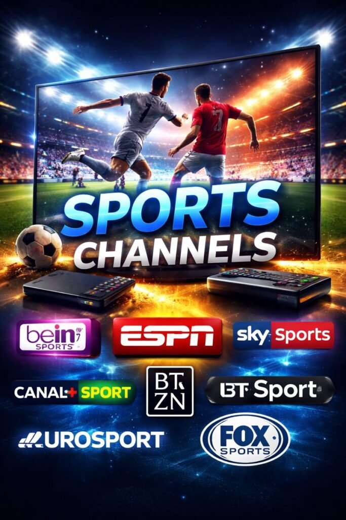 Sports entertainment content section on Ultra4KLive platform